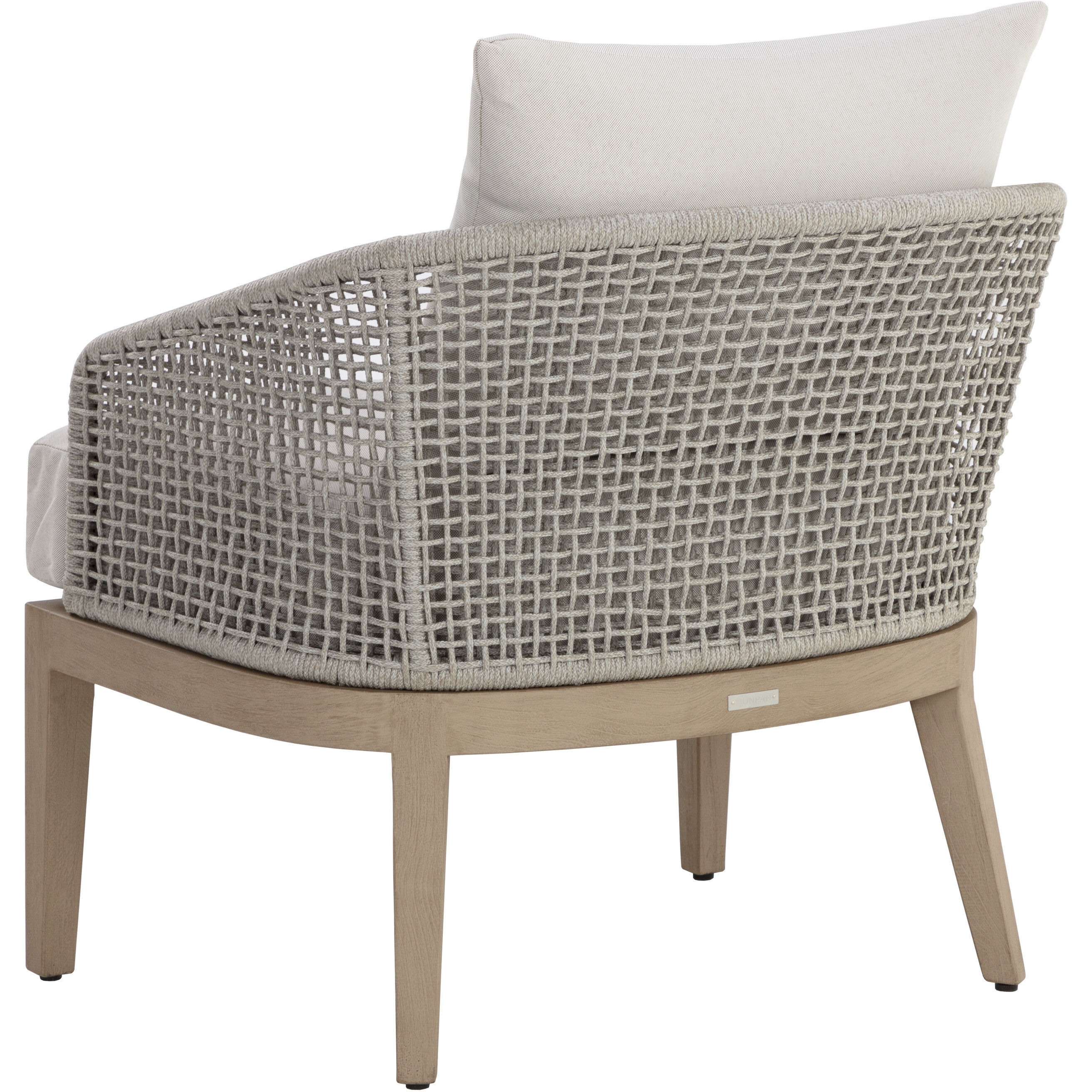 Capri Drift Brown / Palazzo Cream Outdoor Lounge Chair